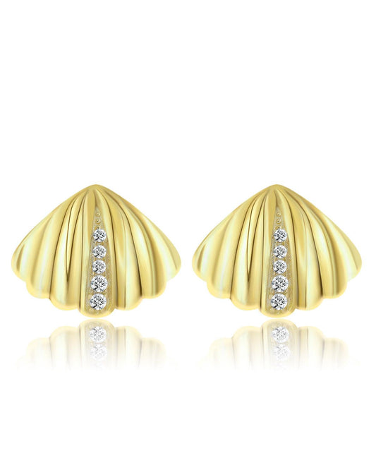 gold earrings