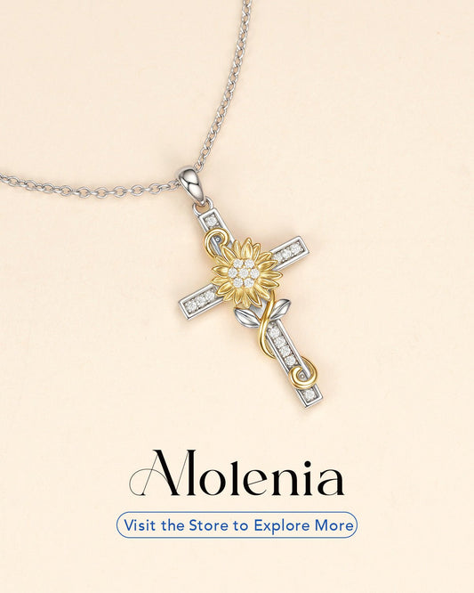 sunflower cross jewelry for women