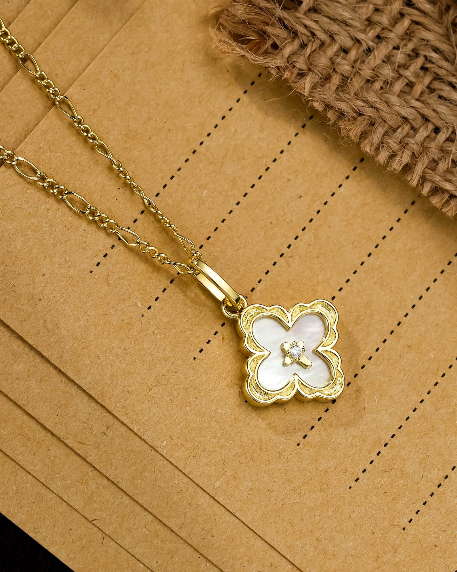 gold necklace women