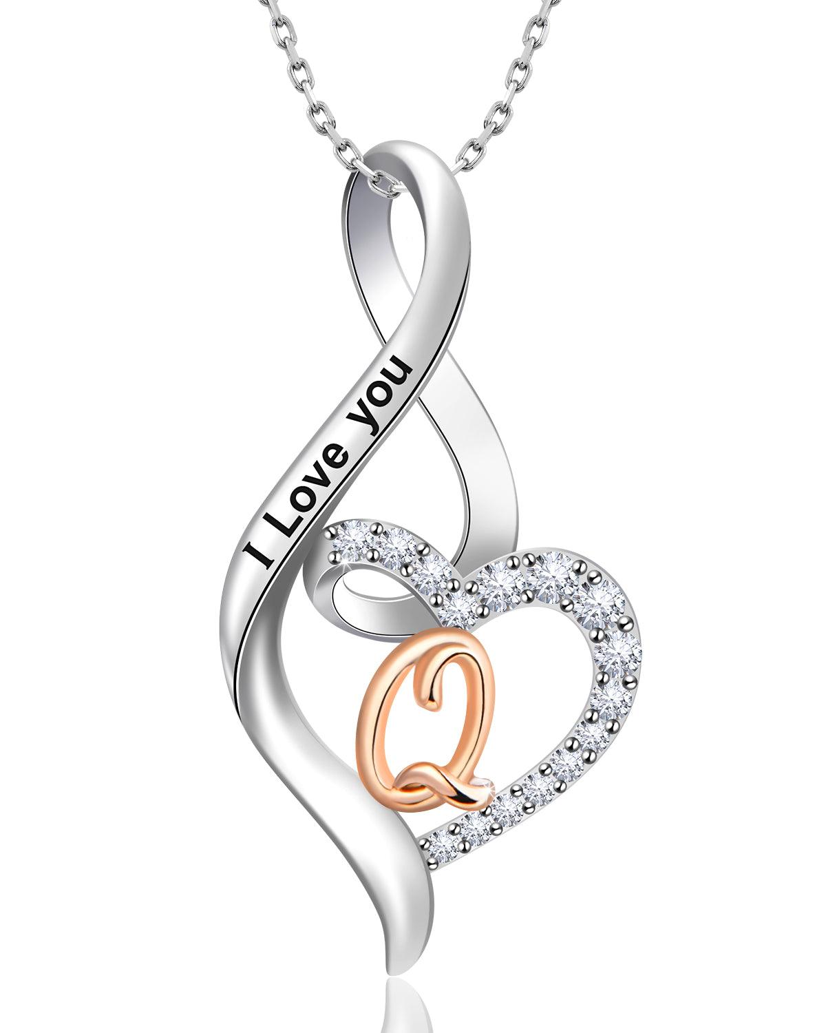 Personalized Initial Necklace - Custom Letter Pendants - Molenia Jewelry