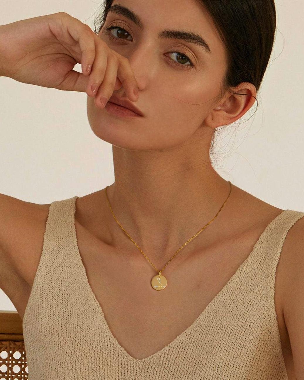 Pisces Zodiac Pendant Necklace - Molenia Jewelry