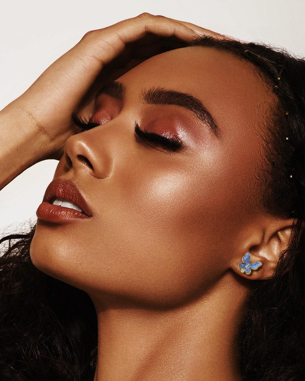 butterfly earrings gift for her