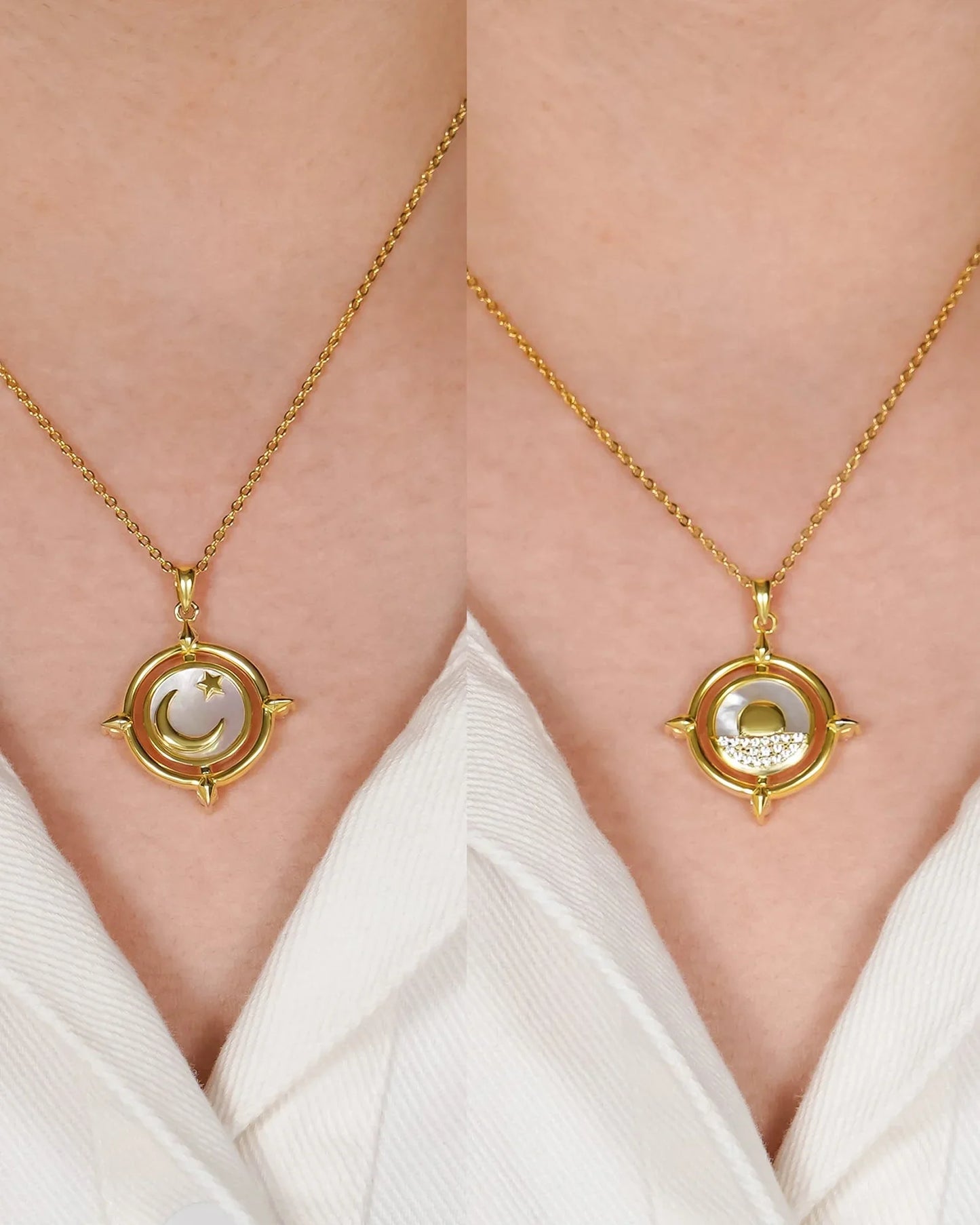 mother of pearl necklace