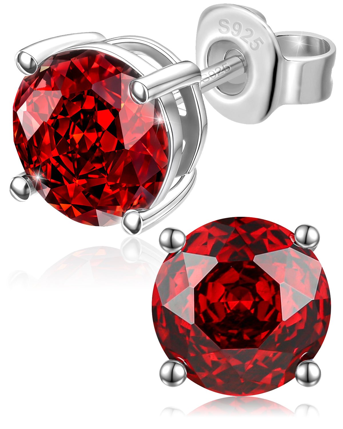 birthstone stud earrings