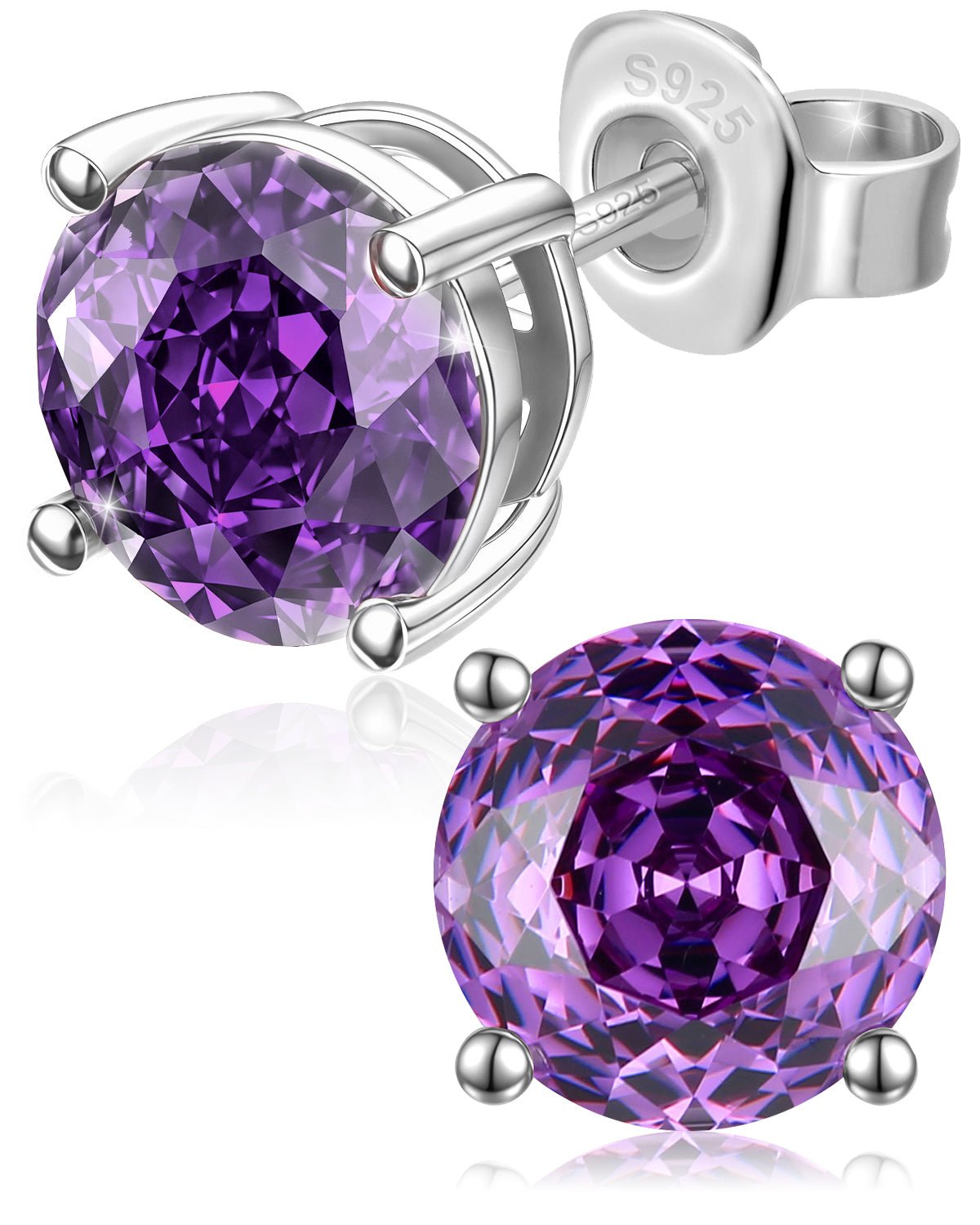 sterling silver stud earrings