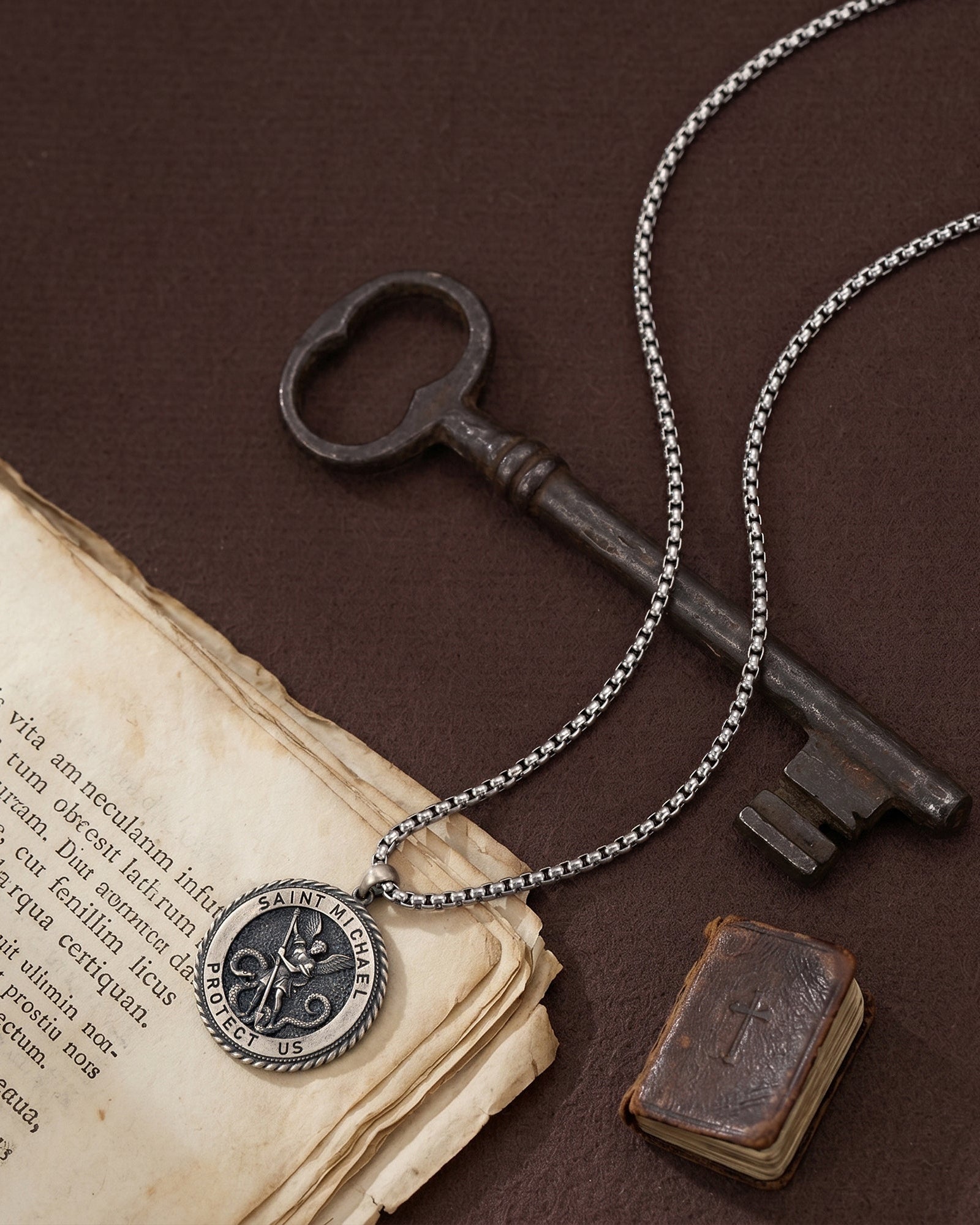 saint michael necklace