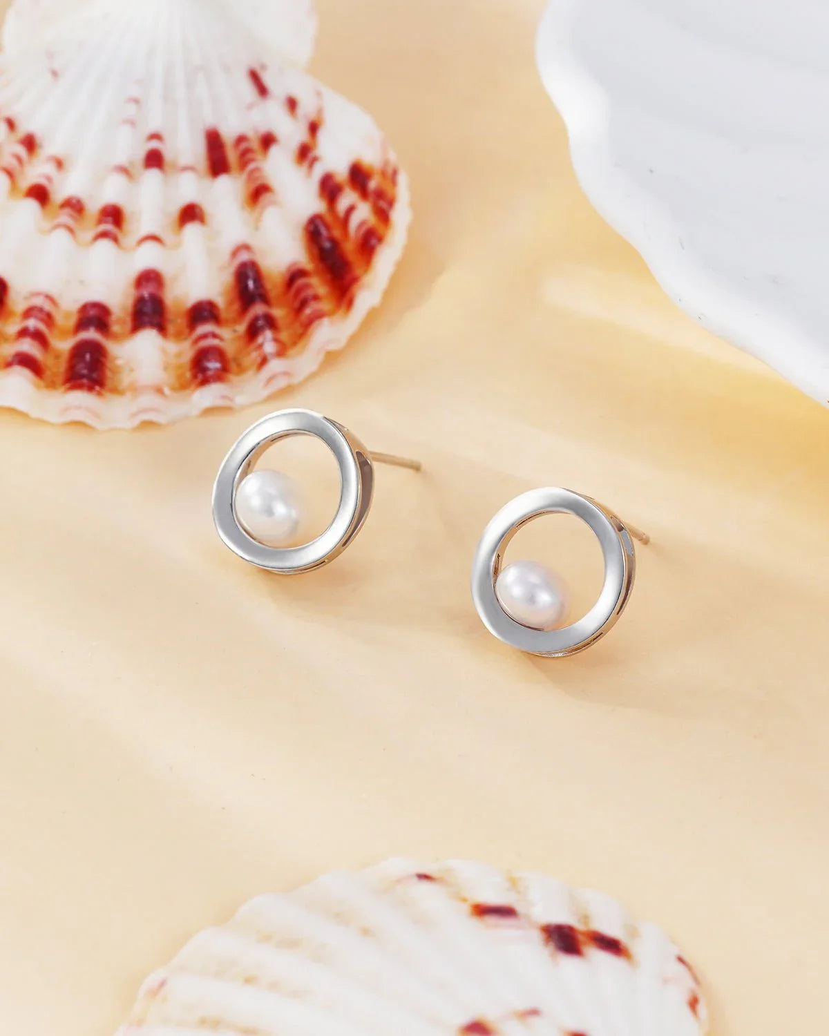 pearl earrings