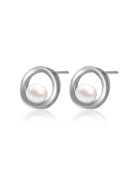 pearl earrings