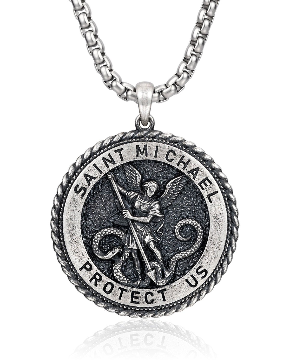 Saint Michael necklace