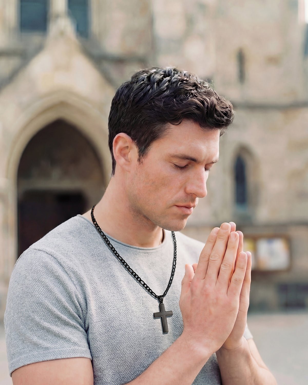 cross in necklace​