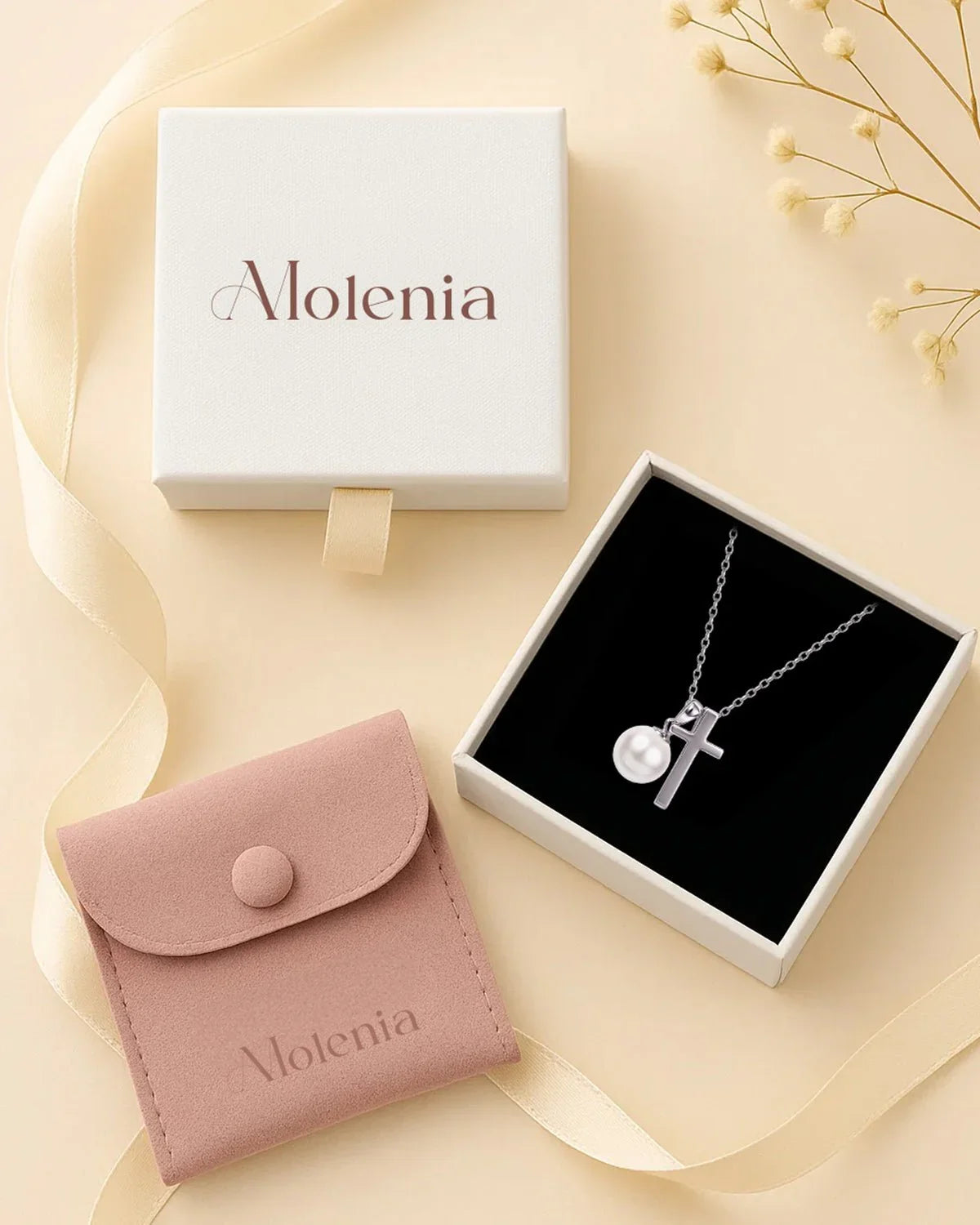 sterling silver cross necklace