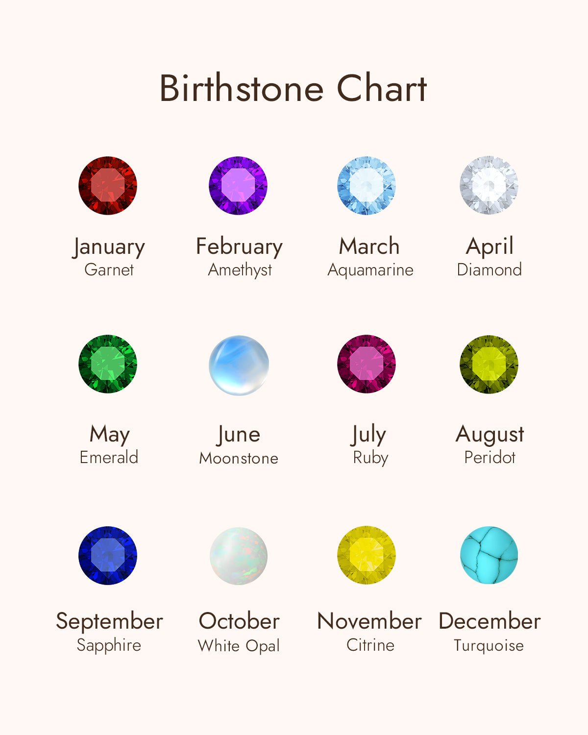 925 sterling silver birthstone earrings