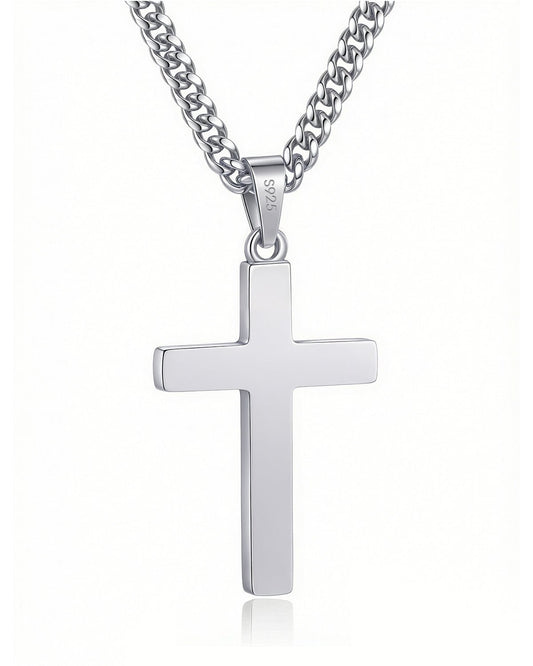 mens cross necklace​