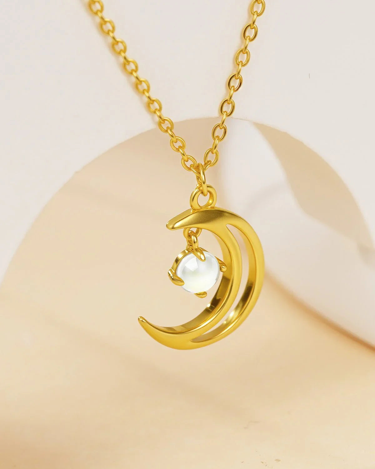 moon necklace