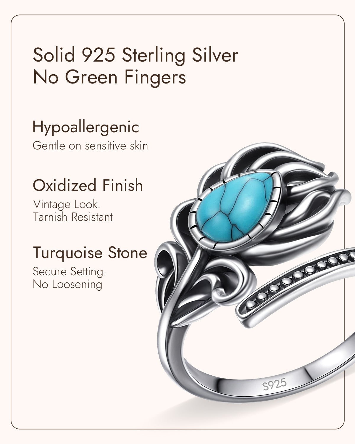 nature turquoise jewelry  