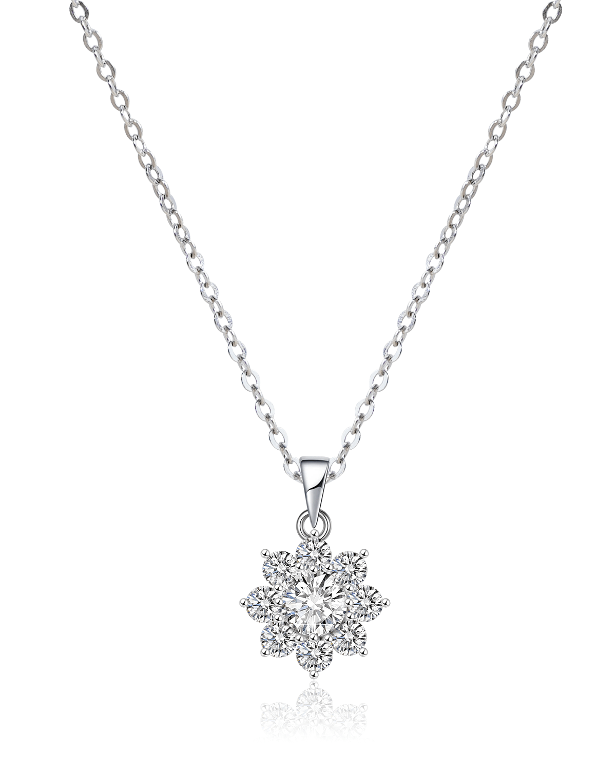 snowflake necklace