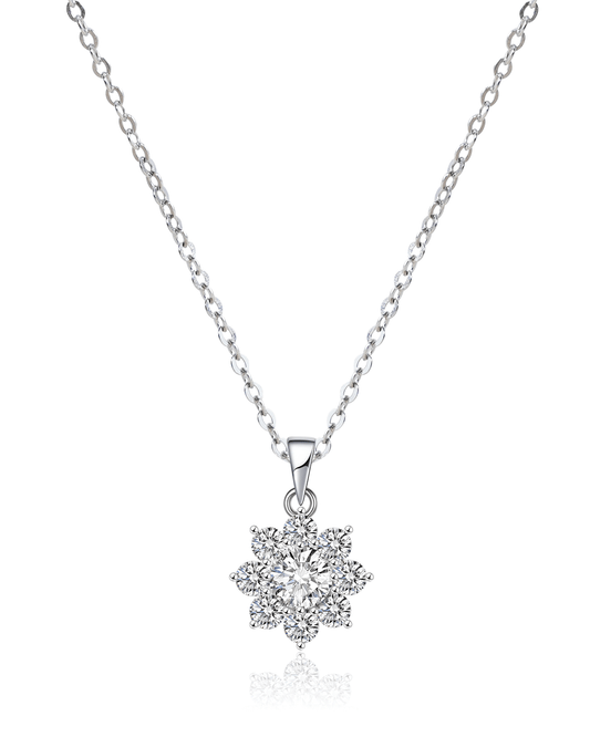snowflake necklace