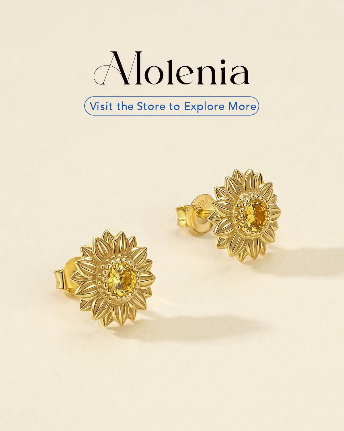 sunflower earrings