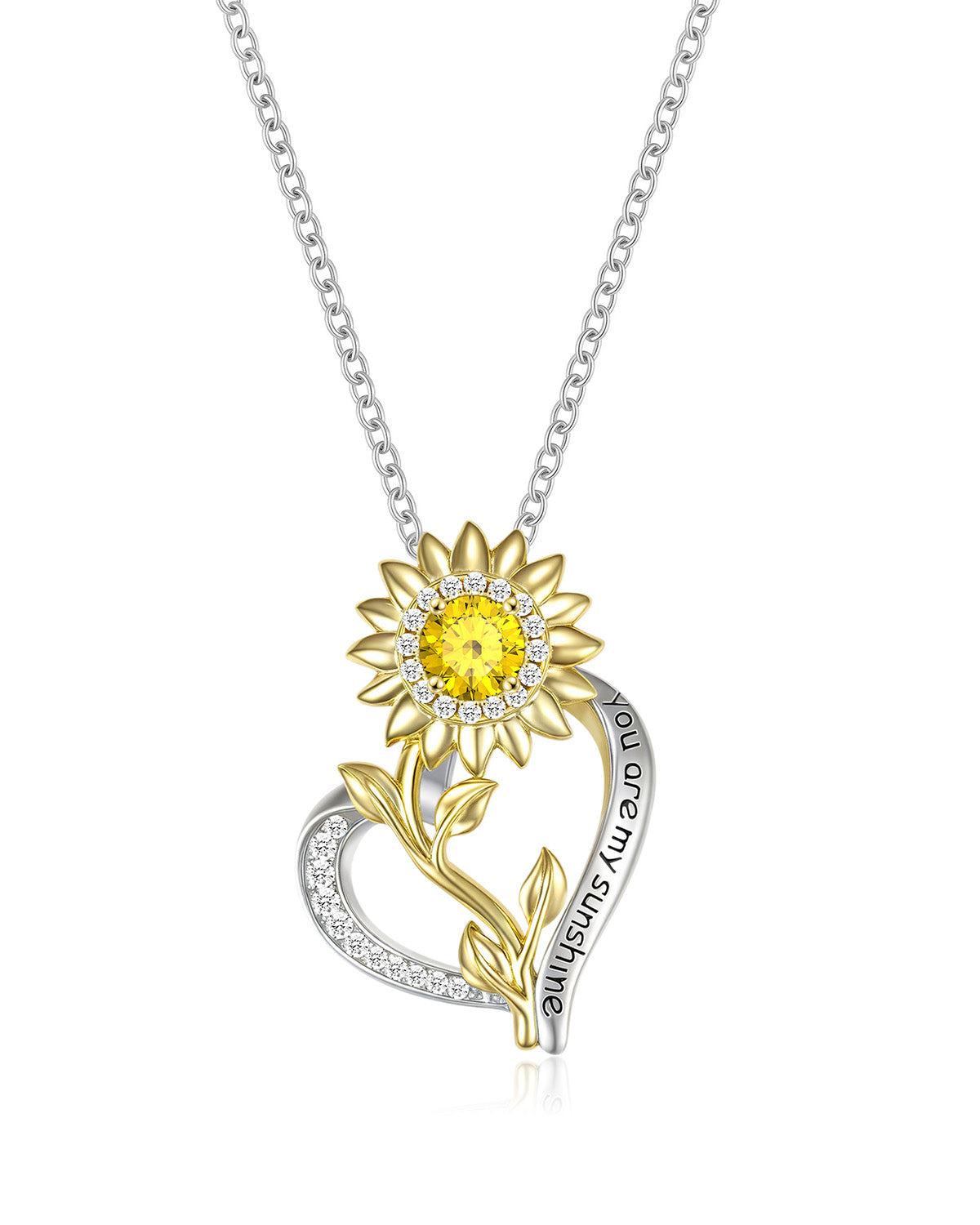 sunflower necklace