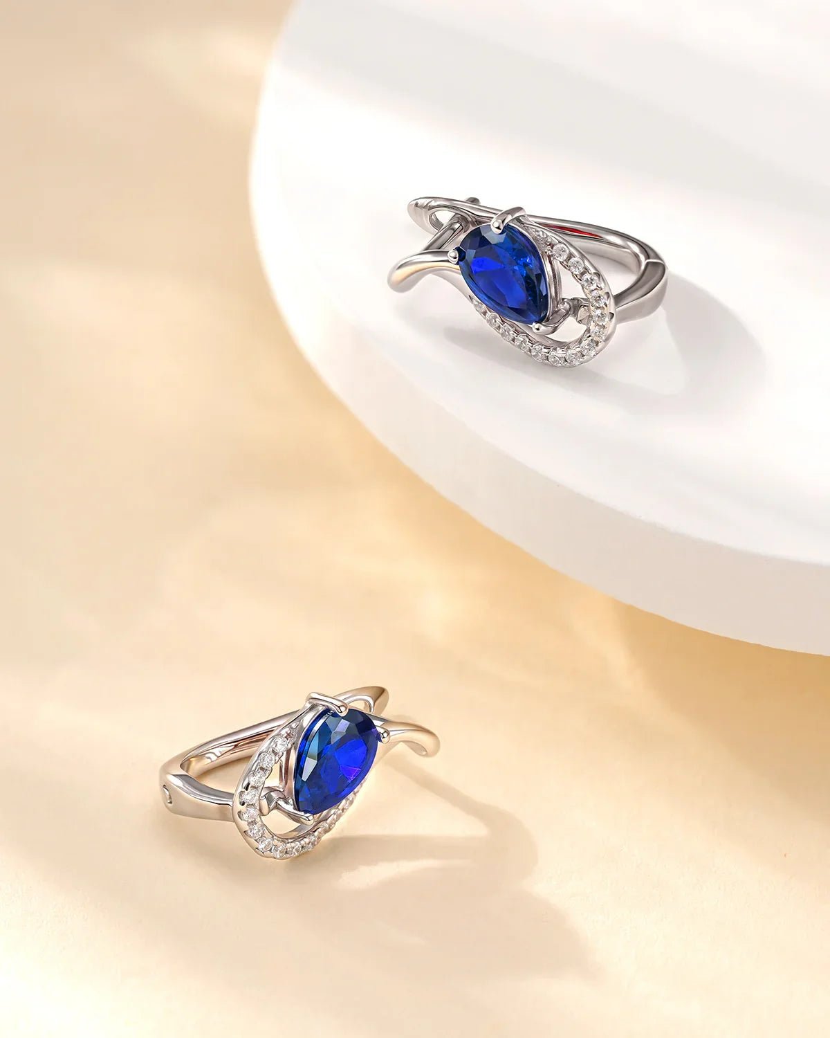 sapphire earrings