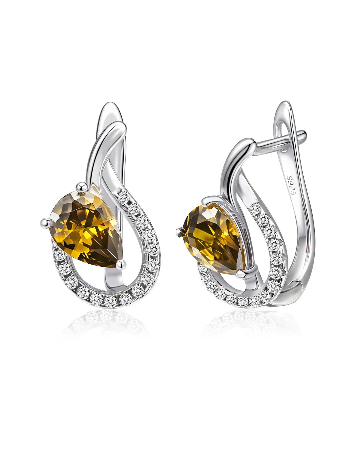 citrine earrings
