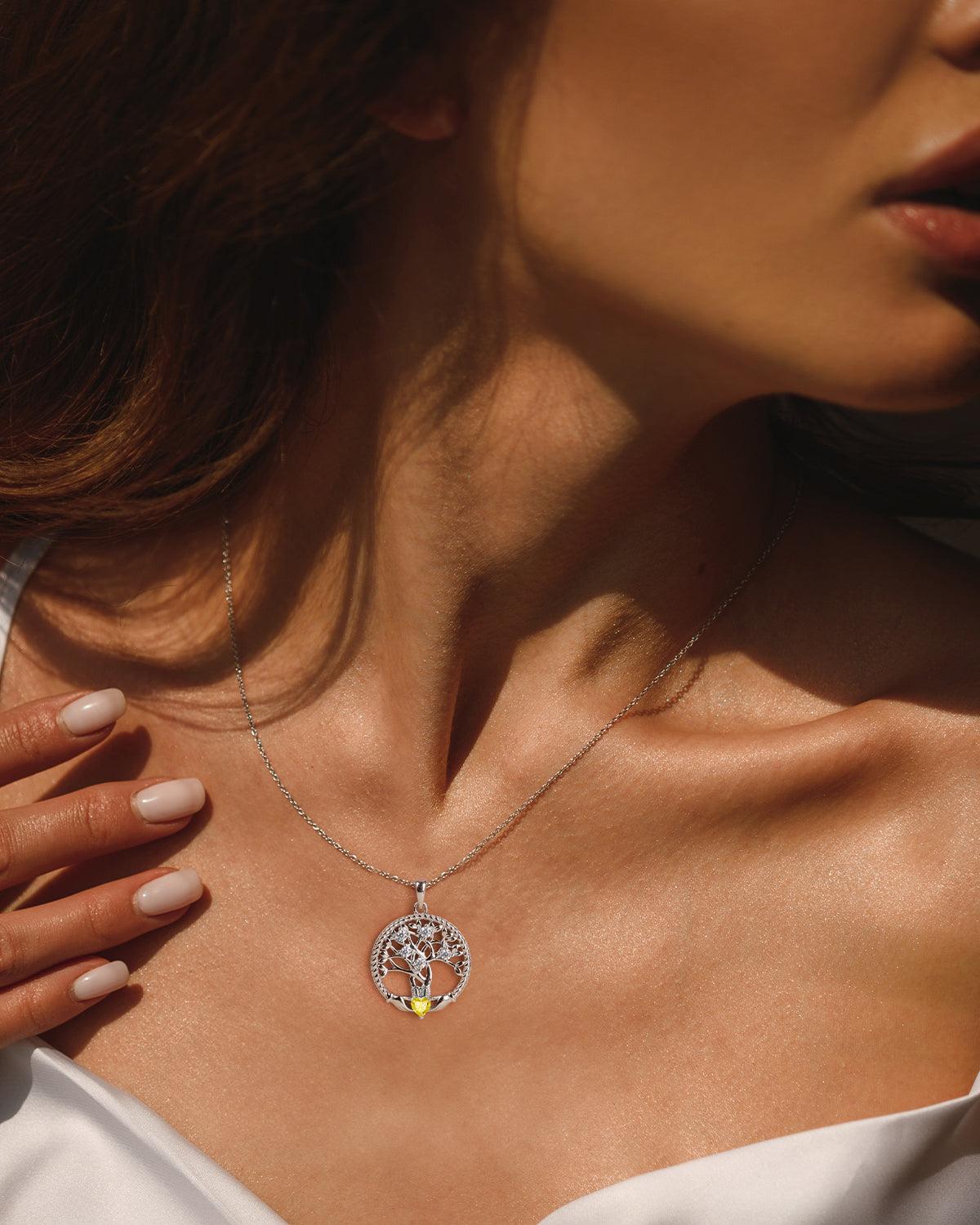 Tree of Life Silver Necklace - Molenia Jewelry - Molenia Jewelry