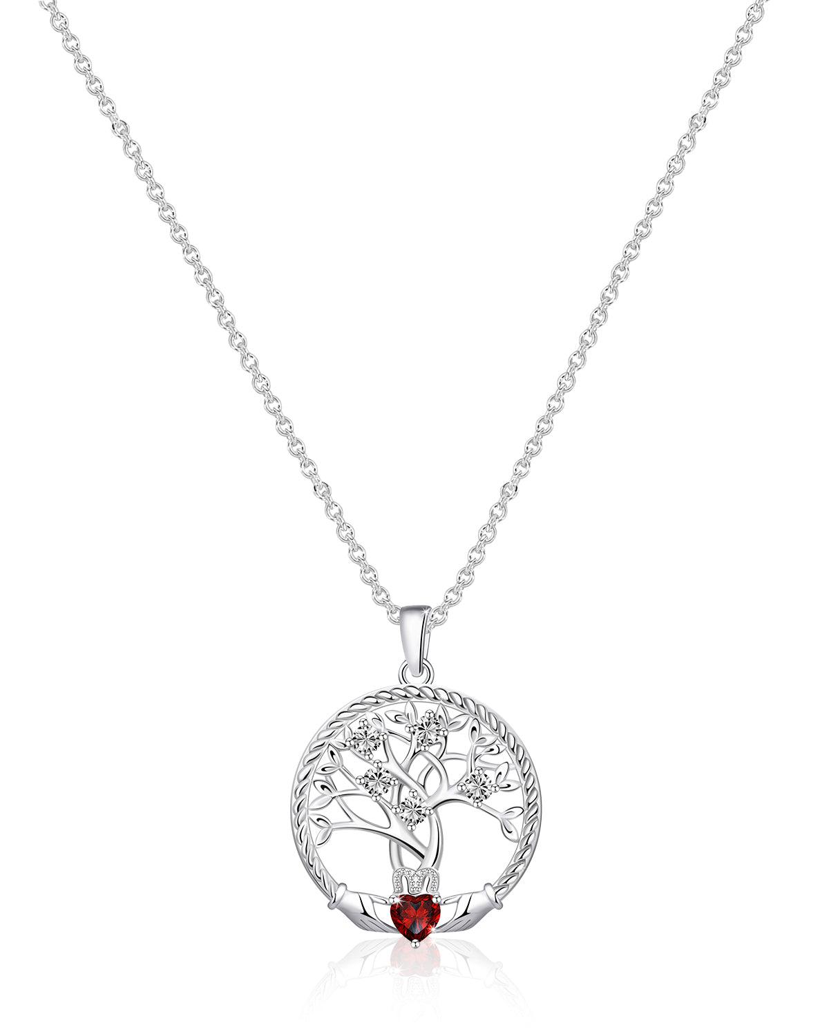Tree of Life Silver Necklace