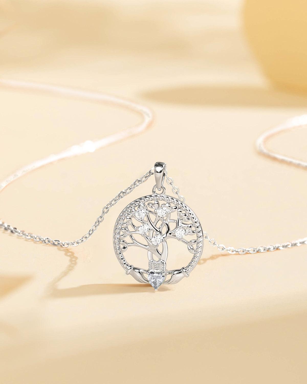 Tree of Life Silver Necklace