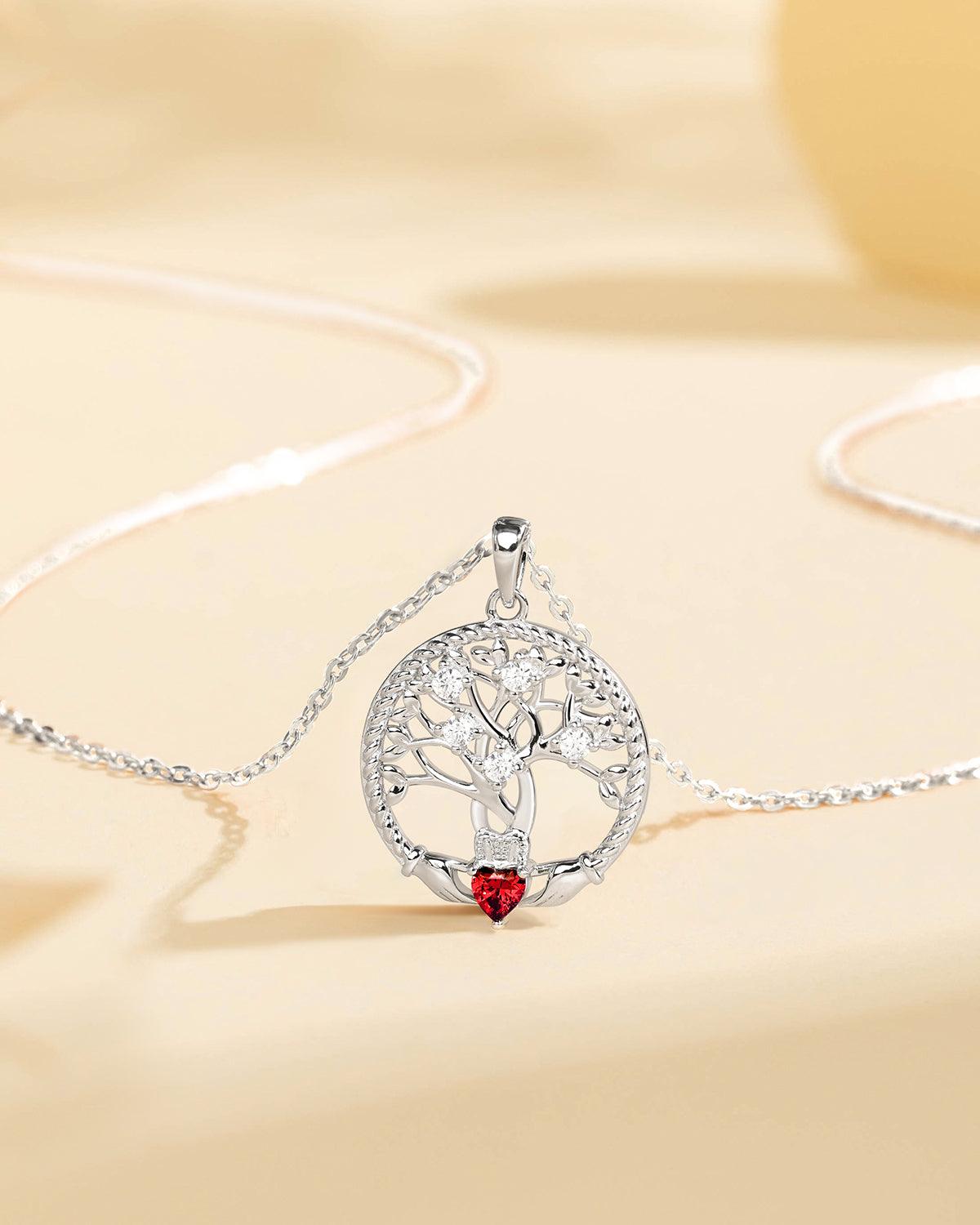 Tree of Life Silver Necklace