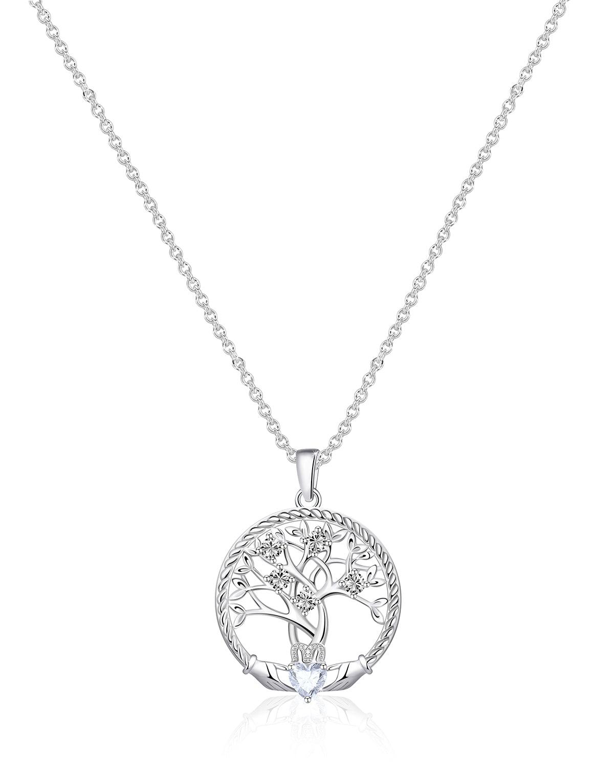 Tree of Life Silver Necklace